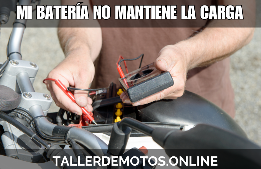 por qué la batería de mi moto no mantiene la carga, batería de moto se descarga rápido, causas batería descargada en moto, problemas eléctricos en batería de moto, revisar sistema de carga en motocicleta, alternador dañado en moto, batería nueva de moto no mantiene carga, fallas comunes en batería de motocicleta, solución para batería que no retiene carga en moto, mantenimiento de batería de moto para evitar descargas